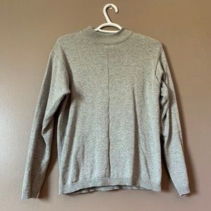 Grey Knit Sweater
